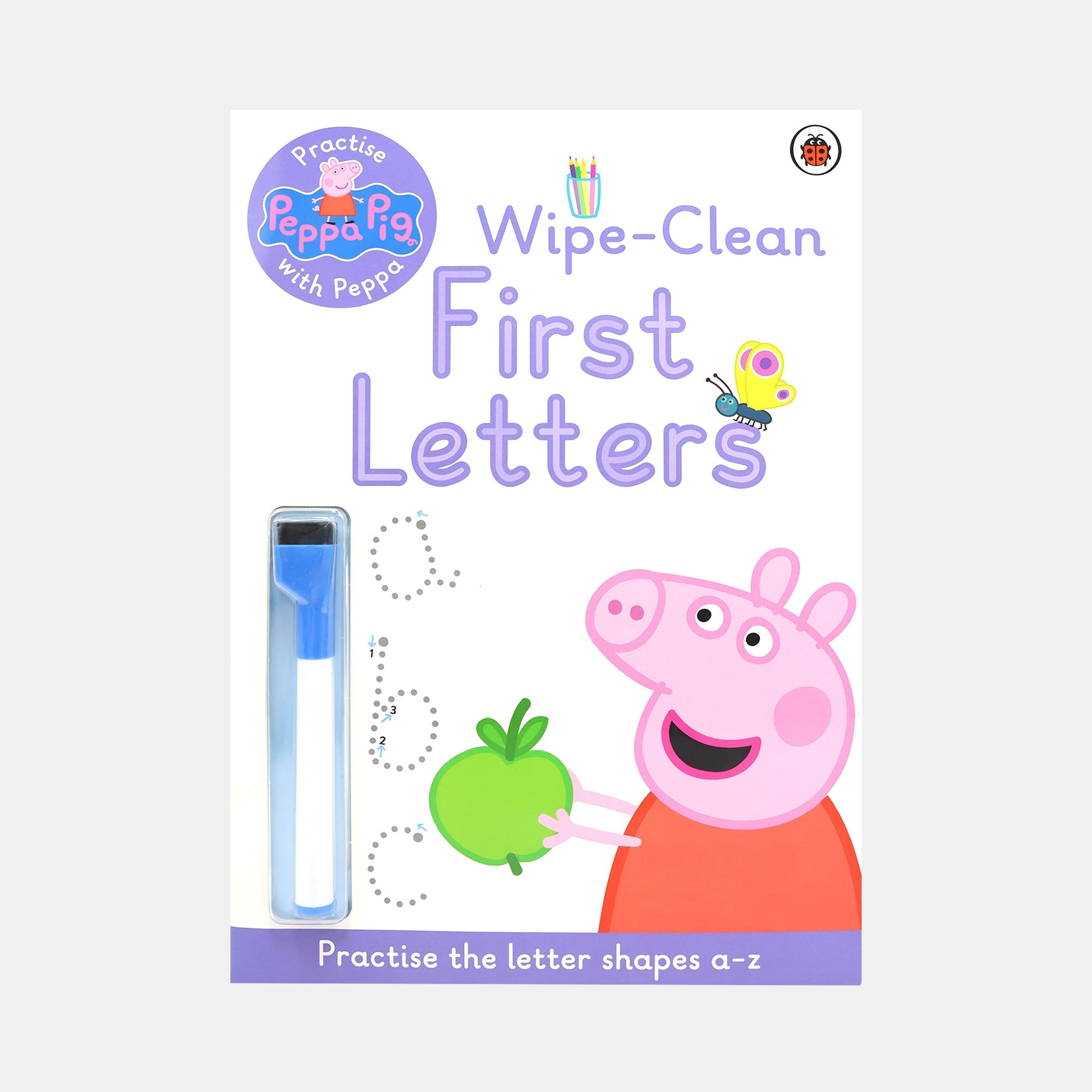 Practise With Peppa - Wipe-Clean First Letters - a free pen | Box Set