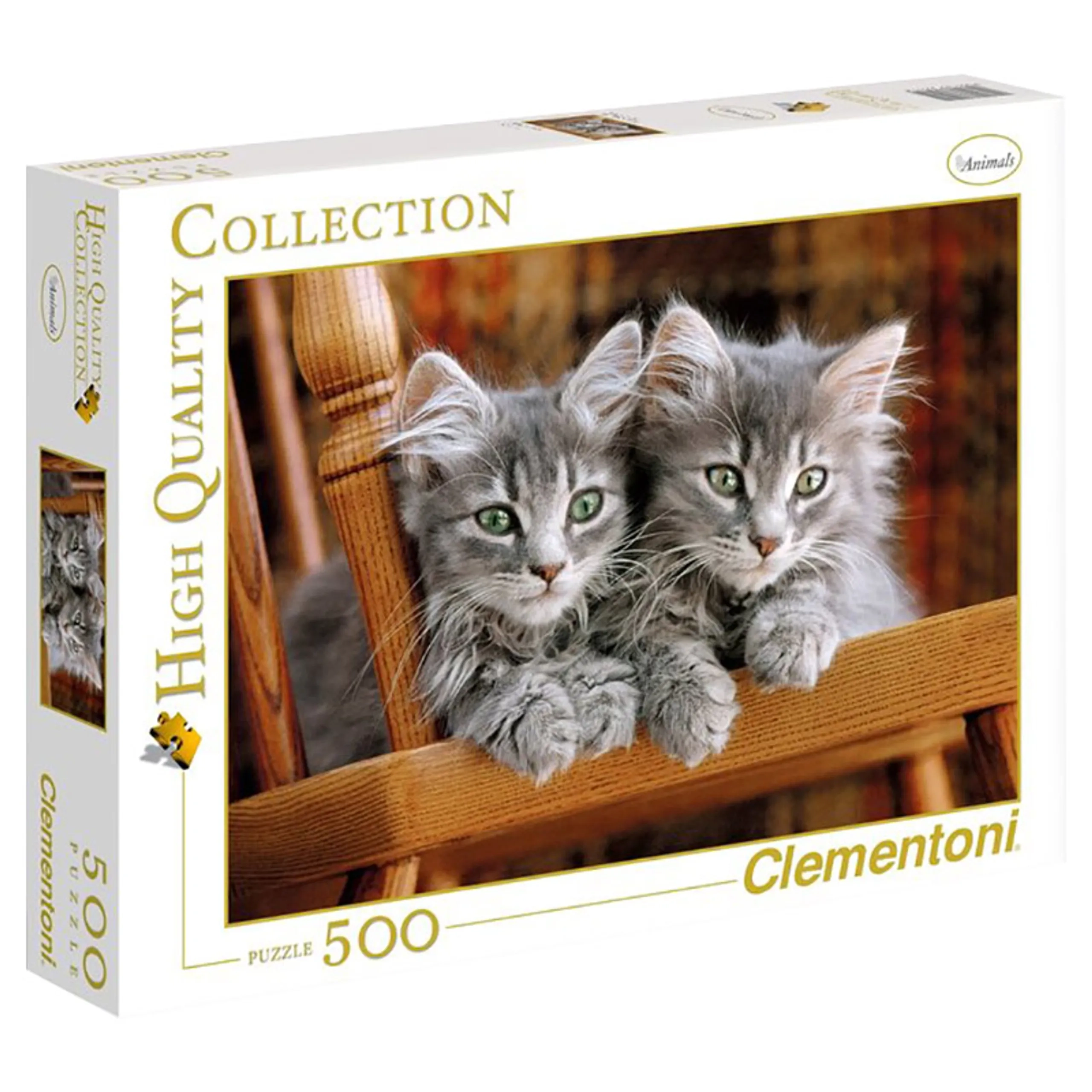 Clementoni Kittens Puzzle (AL-30545) - 500 pcs