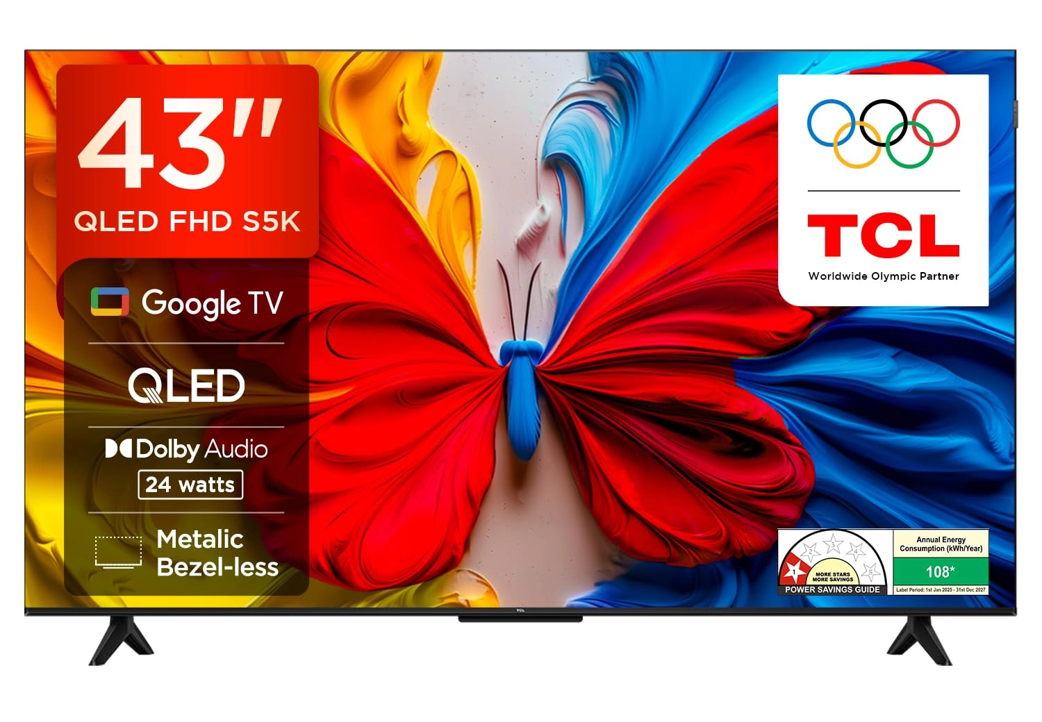 TTE ELECTRONICS INDIA PRIVATE LIMITED 43S5K - 43 inches