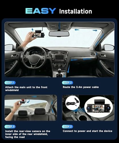 1080P 2K Dash Cam