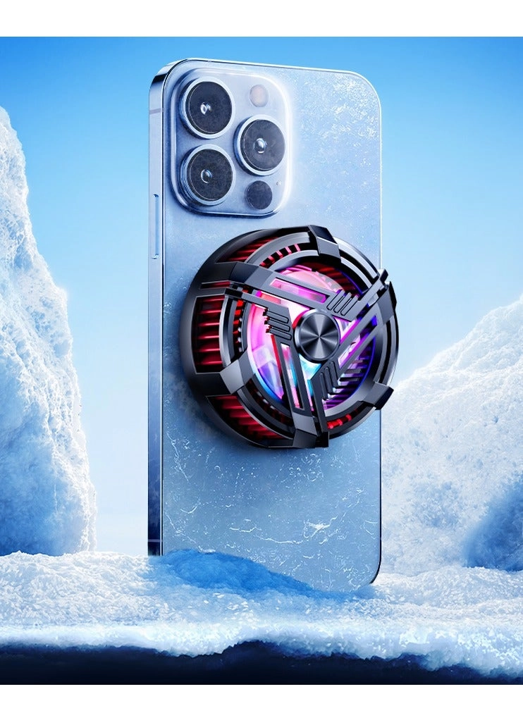 AL02 - RGB Portable Mobile Phone Cooling Fan