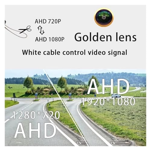 Rear View Camera - Night Vision Wire 1080P