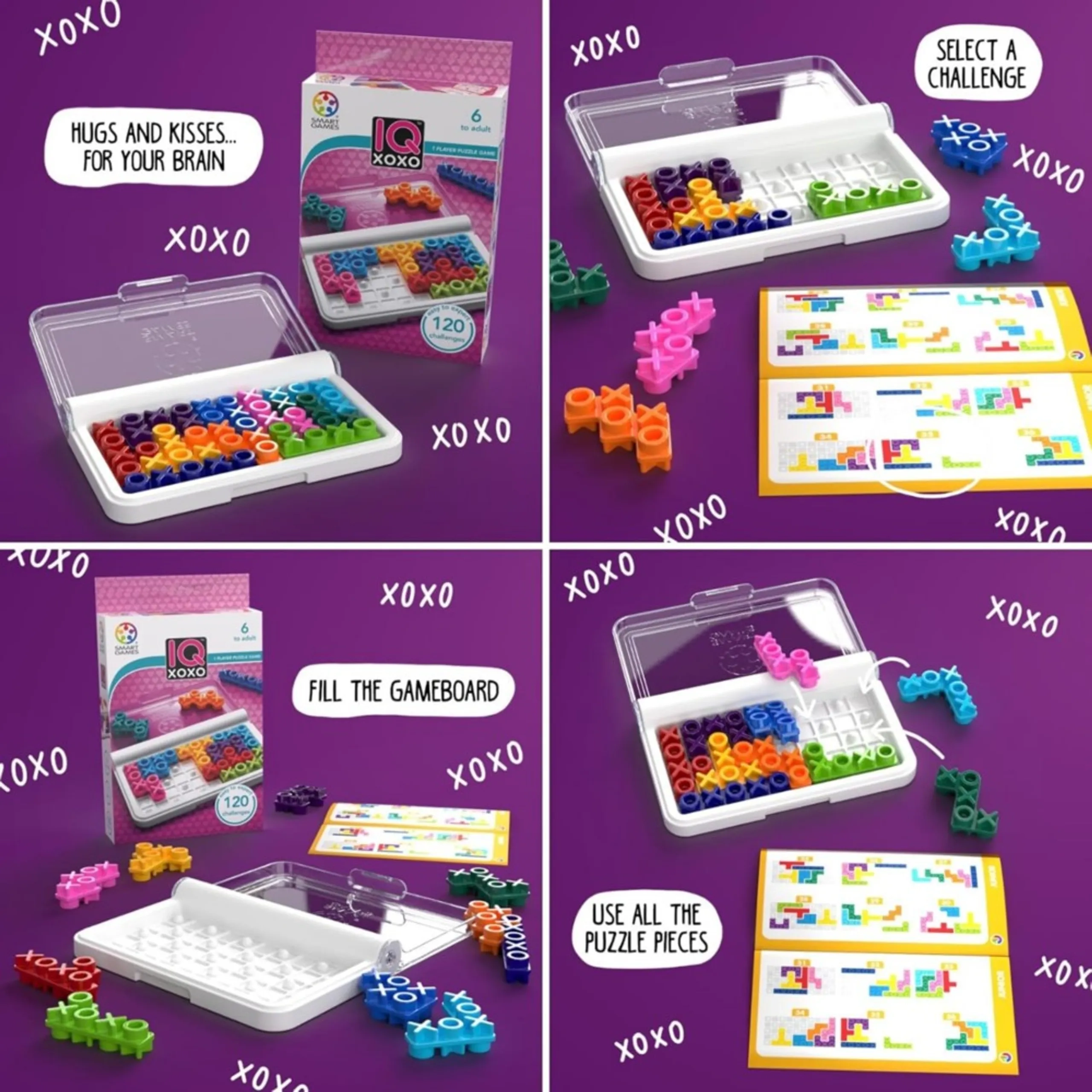 IQ XOXO - Single-player 60 Challenges