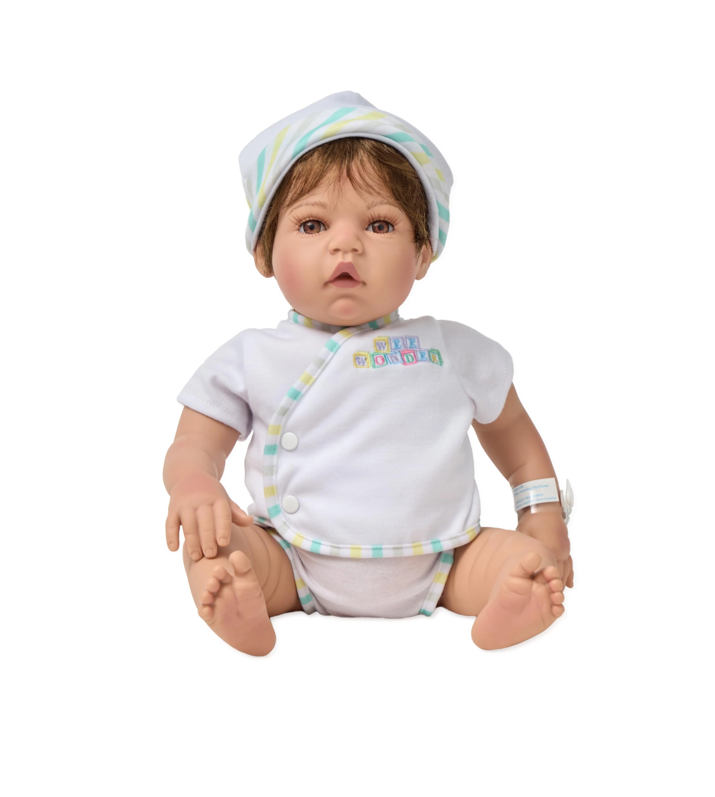Madame Alexander Tiny Love Baby Doll - 18-inch Light Skin Tone Brown Eyes Brunette Ages 3+
