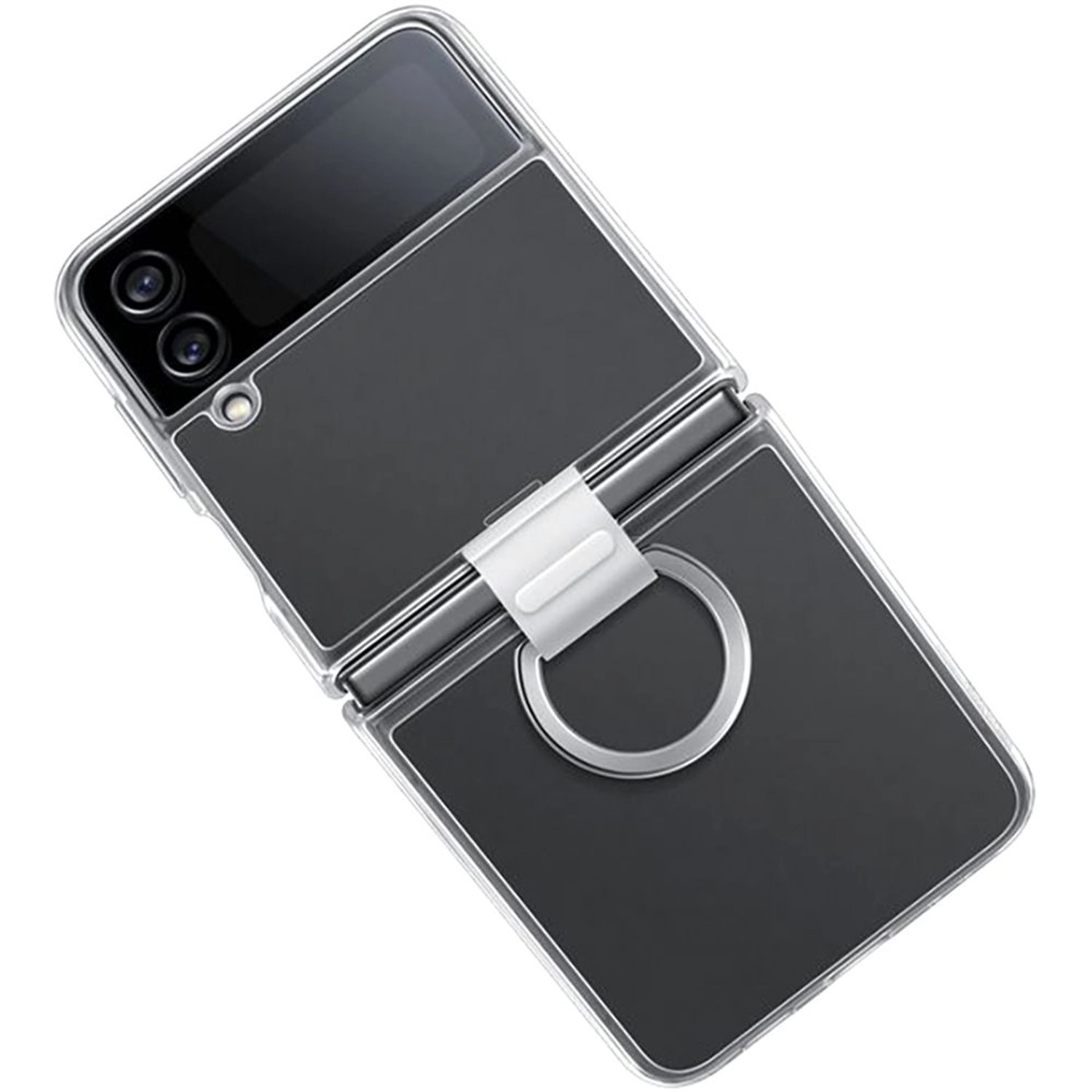 Cover with Ring Back Case for Samsung Flip 4