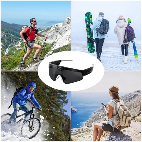 Smart Glasses - 4K Wireless Bluetooth Open Ear Camera