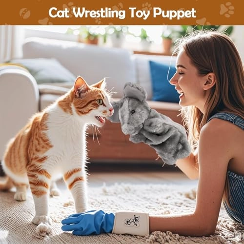 KASTWAVE Cat Wrestling Puppet Glove