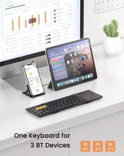 Foldable Bluetooth Keyboard - Bluetooth RF