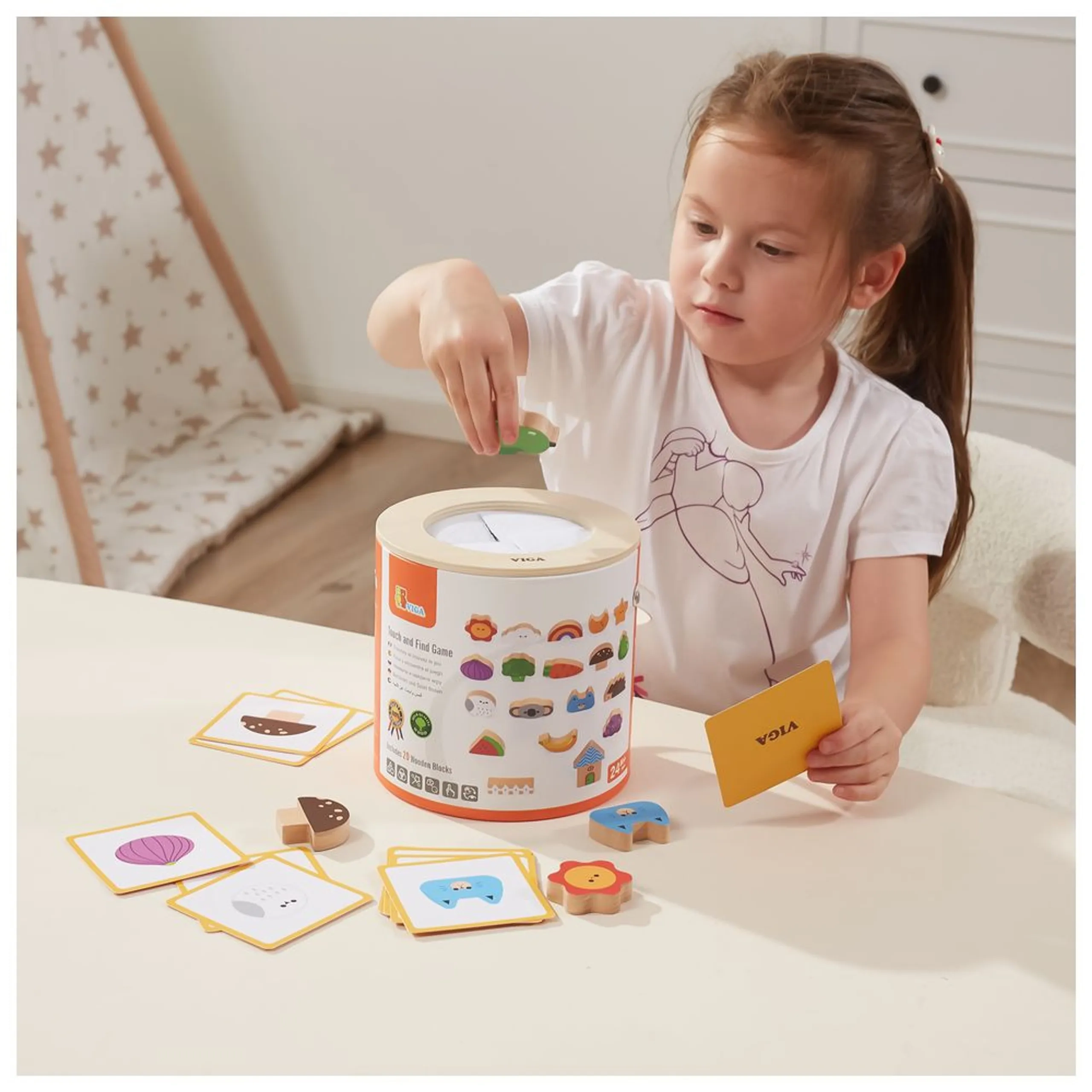 Touch and Find Matching Puzzle (29464294-44658) - 20 pcs