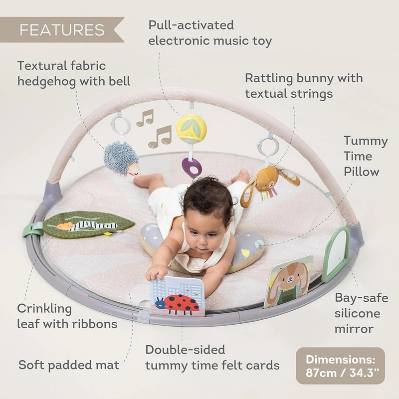 Tummy-time Activity Gym - Suitable for 0 month & above