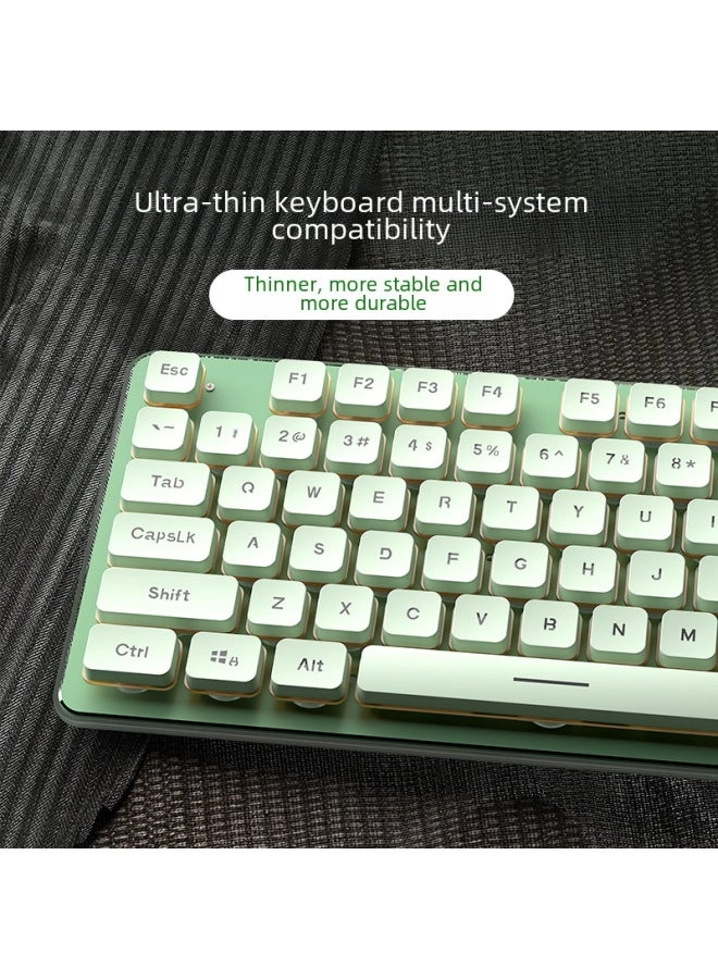 L1 Mechanical Feel Silent Keyboard - Wired/Wireless