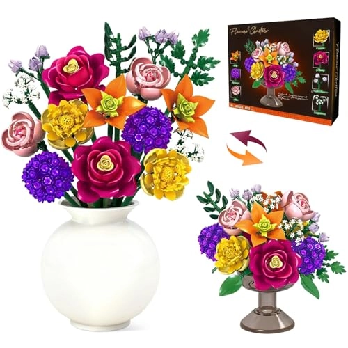 Flower Bouquet Building Set - 920PCs