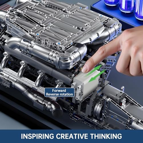 10168 Technik V8 Engine - 2899 pcs