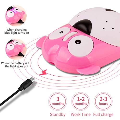 Cartoon Dog Mouse - Wireless