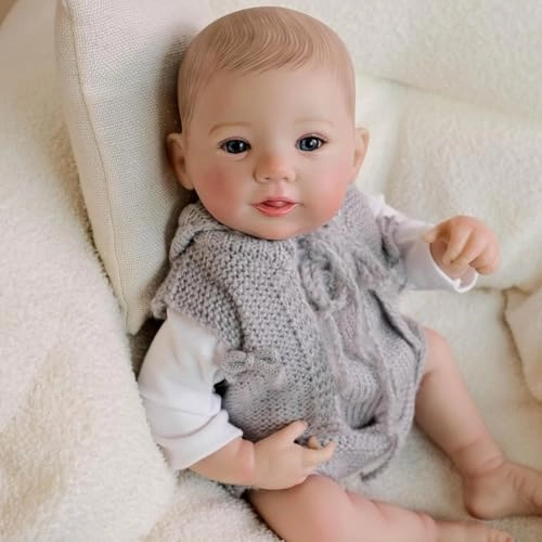 Abigail Reborn Baby Doll - 19 inch Silicone Full Body Boy Ages 3+
