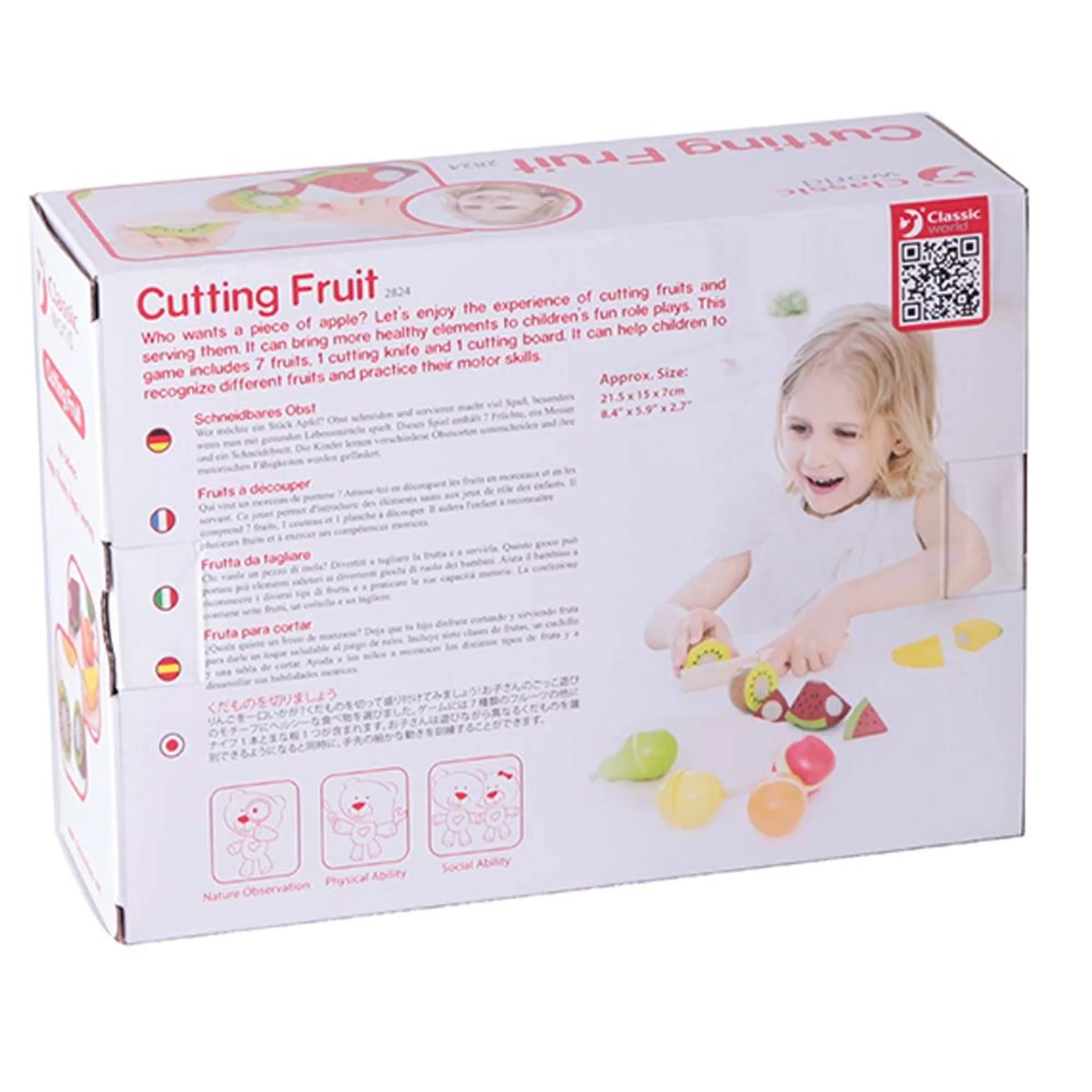 Cutting Fruit - Suitable for 2 years & above 9 pieces