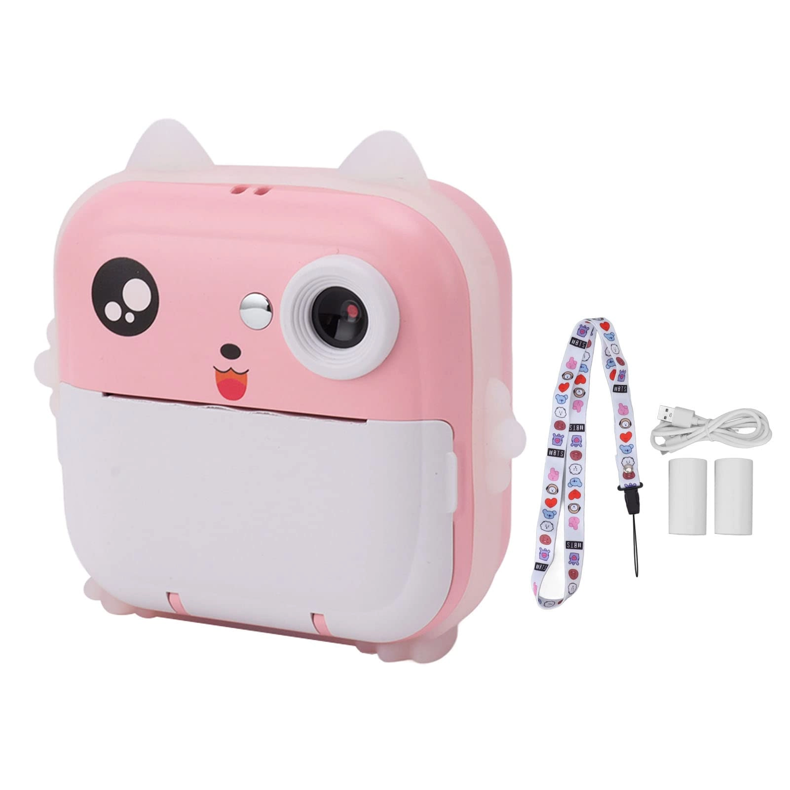 KKPLZZ Children Digital Print Camera - 24MP 1080P 2.4in Display