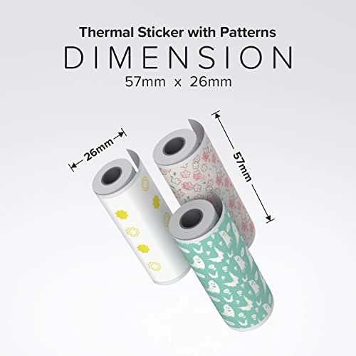 Thermal Sticker with Patterns
