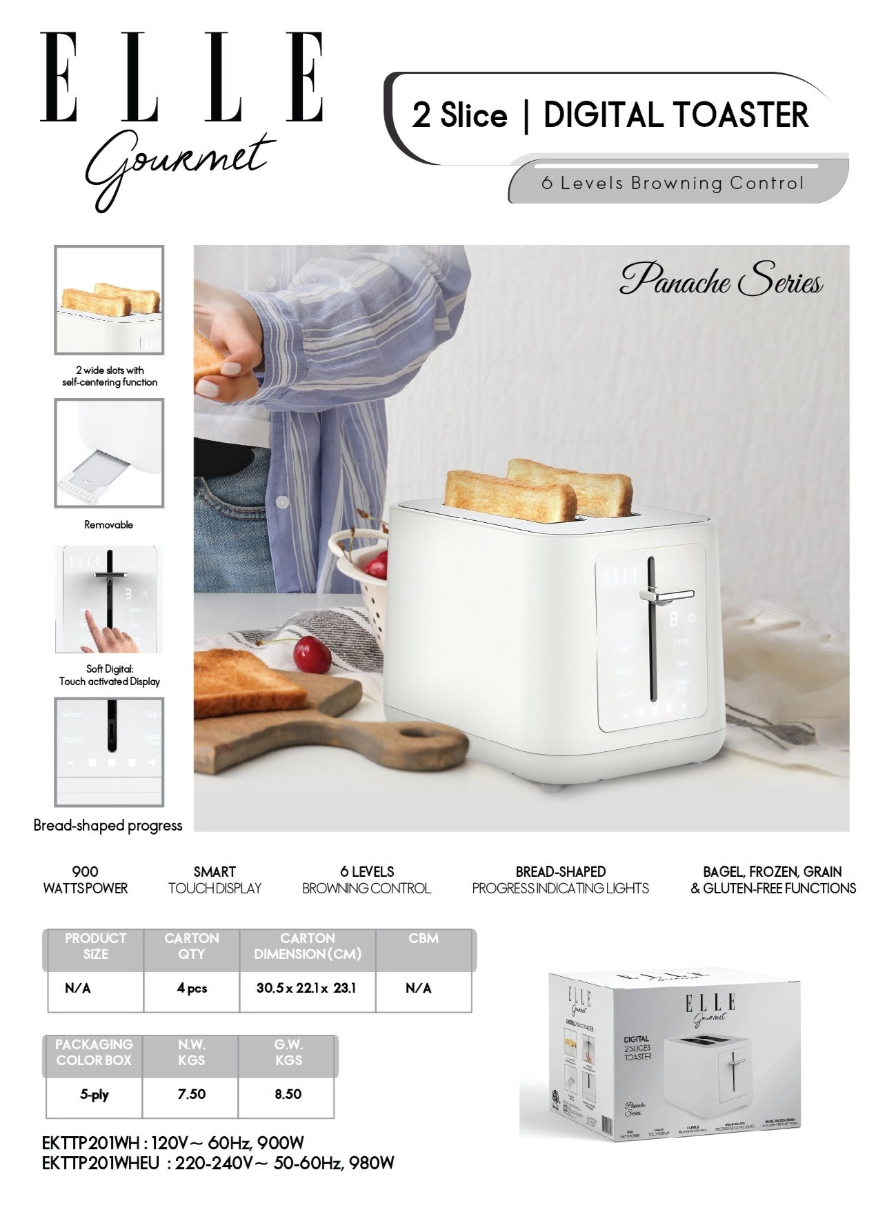 Panache Series - 2 Slices