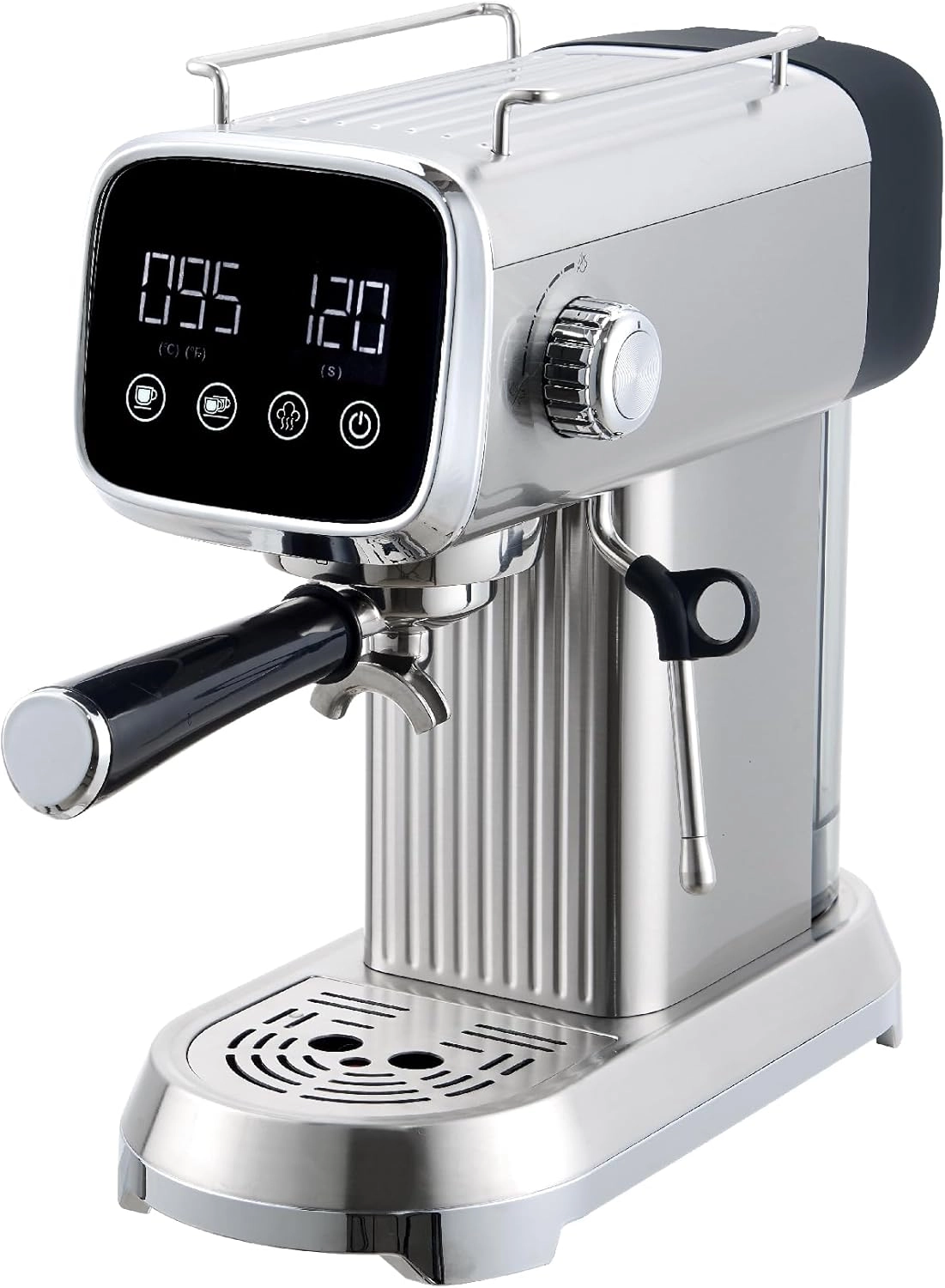 Harzoma Espresso Coffee Machine - 22 Bar Digital Display