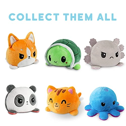 Reversible Octopus Happy + Worried - 10 cm