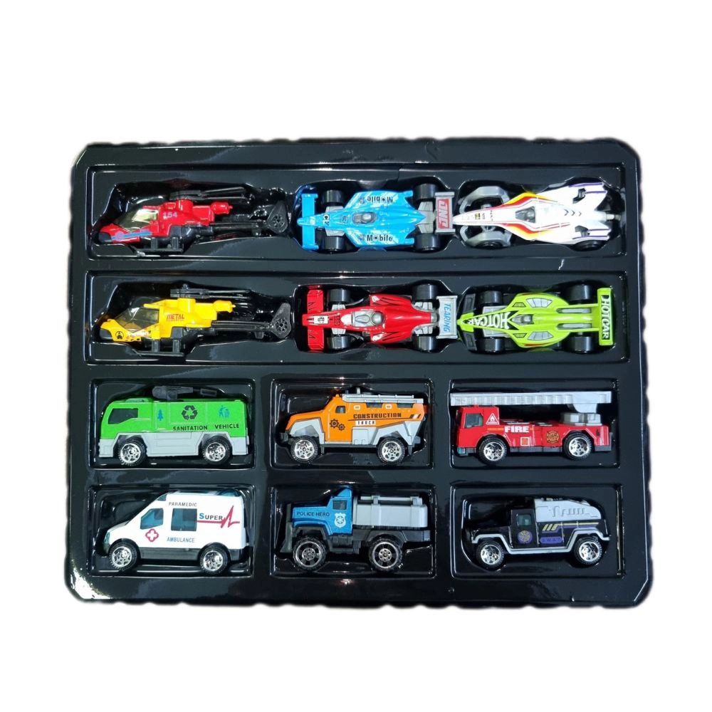 Jawda Die Cast Cars - 1:64 12 Pcs