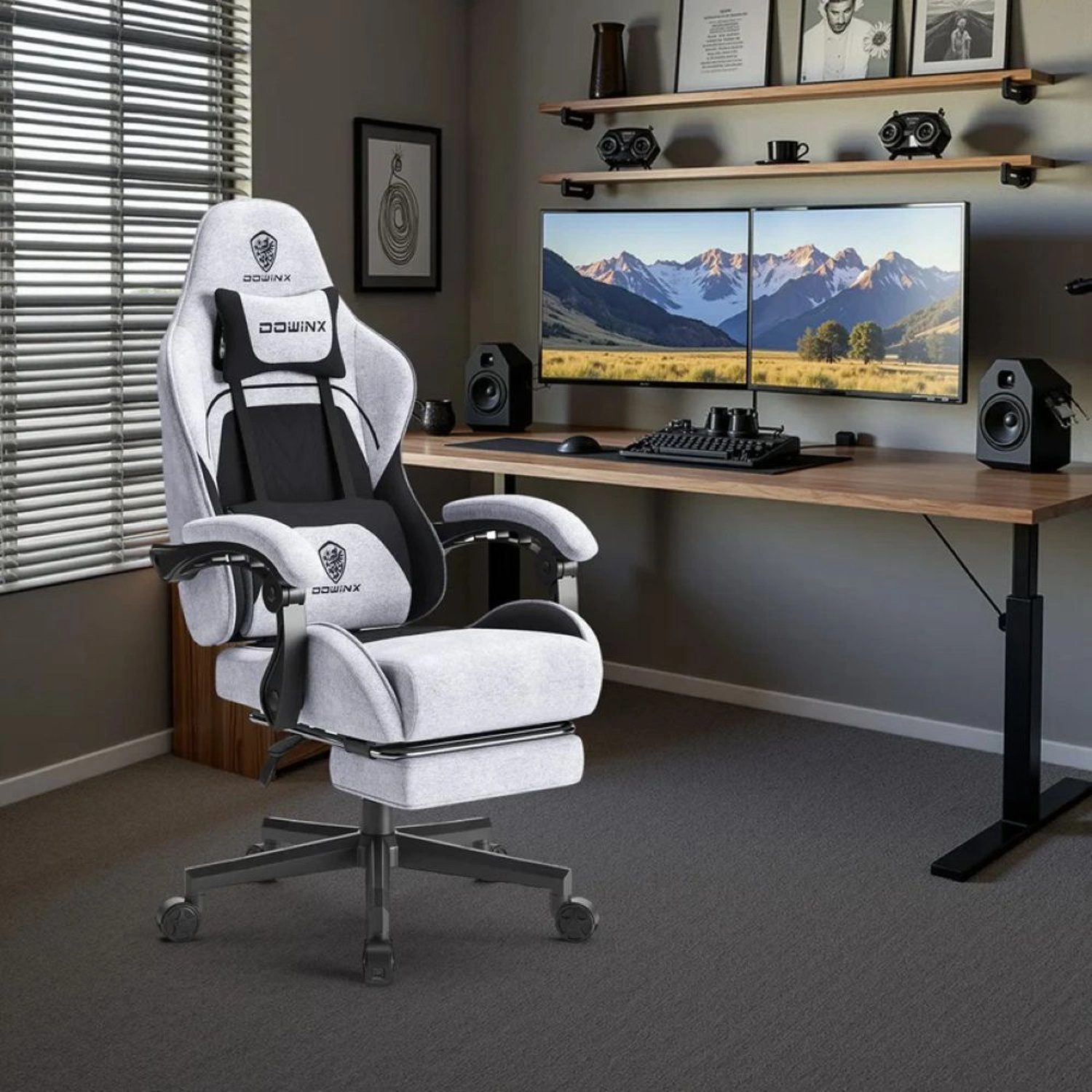 LS-6658B - Gaming Chair Black
