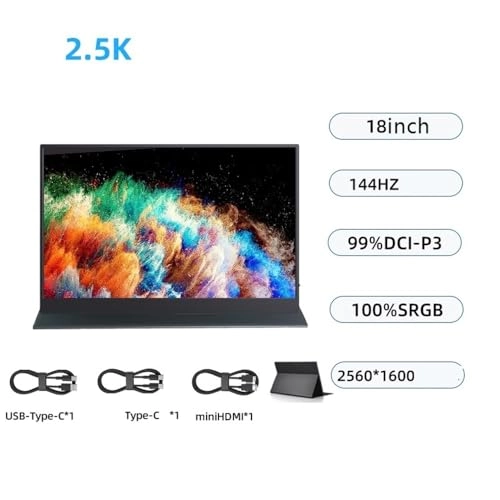 Portable Monitor - 2560 x 1600 18 inch