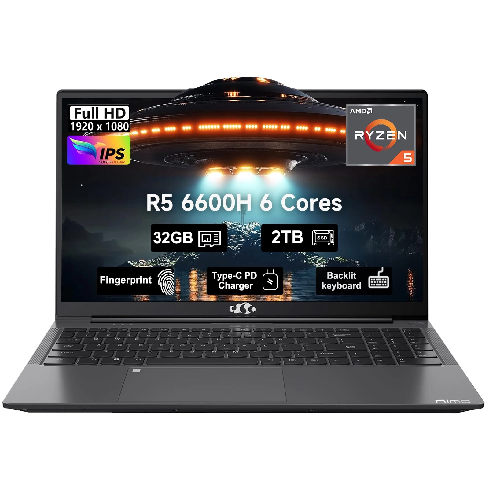 N153 - 15.6'' 2TB 32GB Ryzen 5 6600H