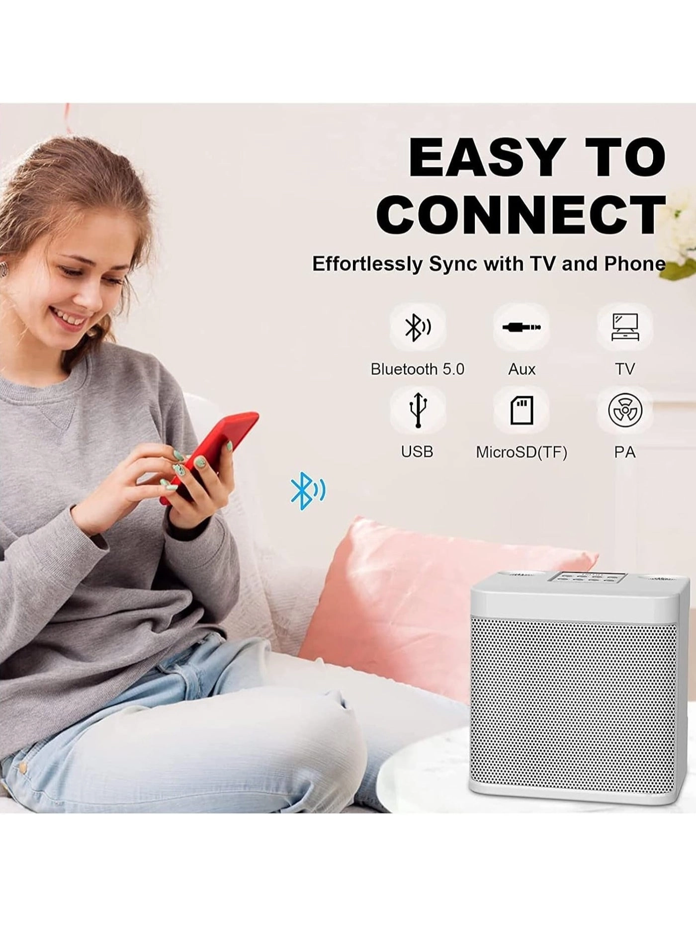 219 Bluetooth Karaoke Speaker System - 2