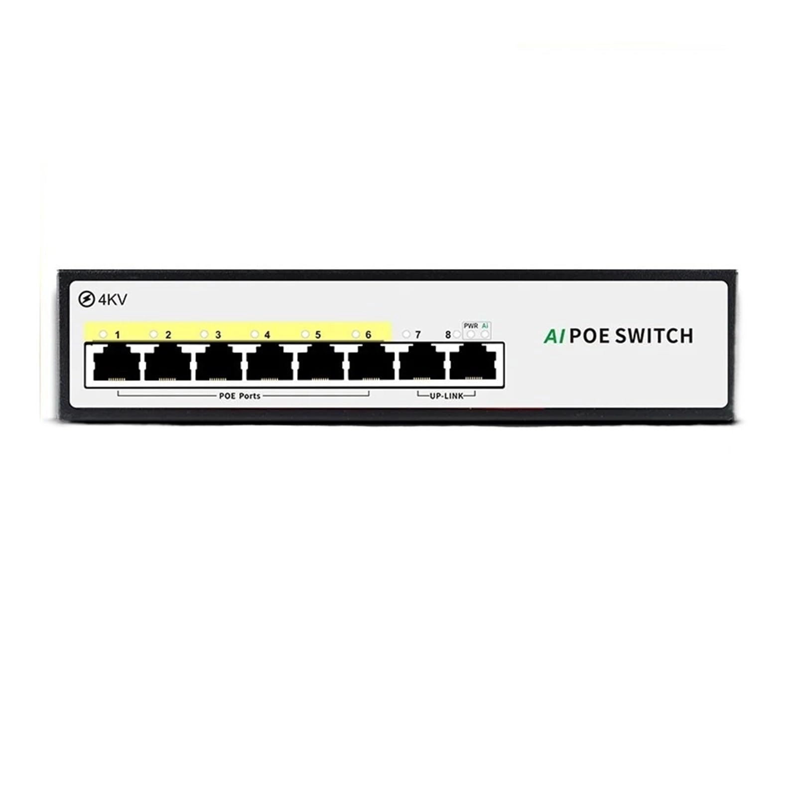 SAEVVCJWW HY-POE206D - 6-ports