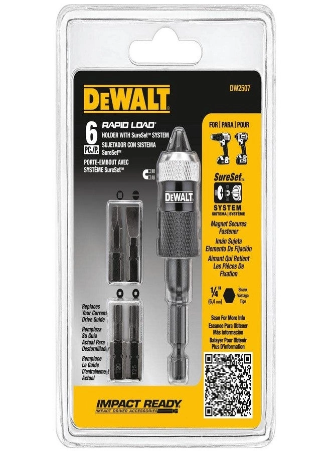 DeWALT DW2507 - Compact Rapid Load 6-Piece Set
