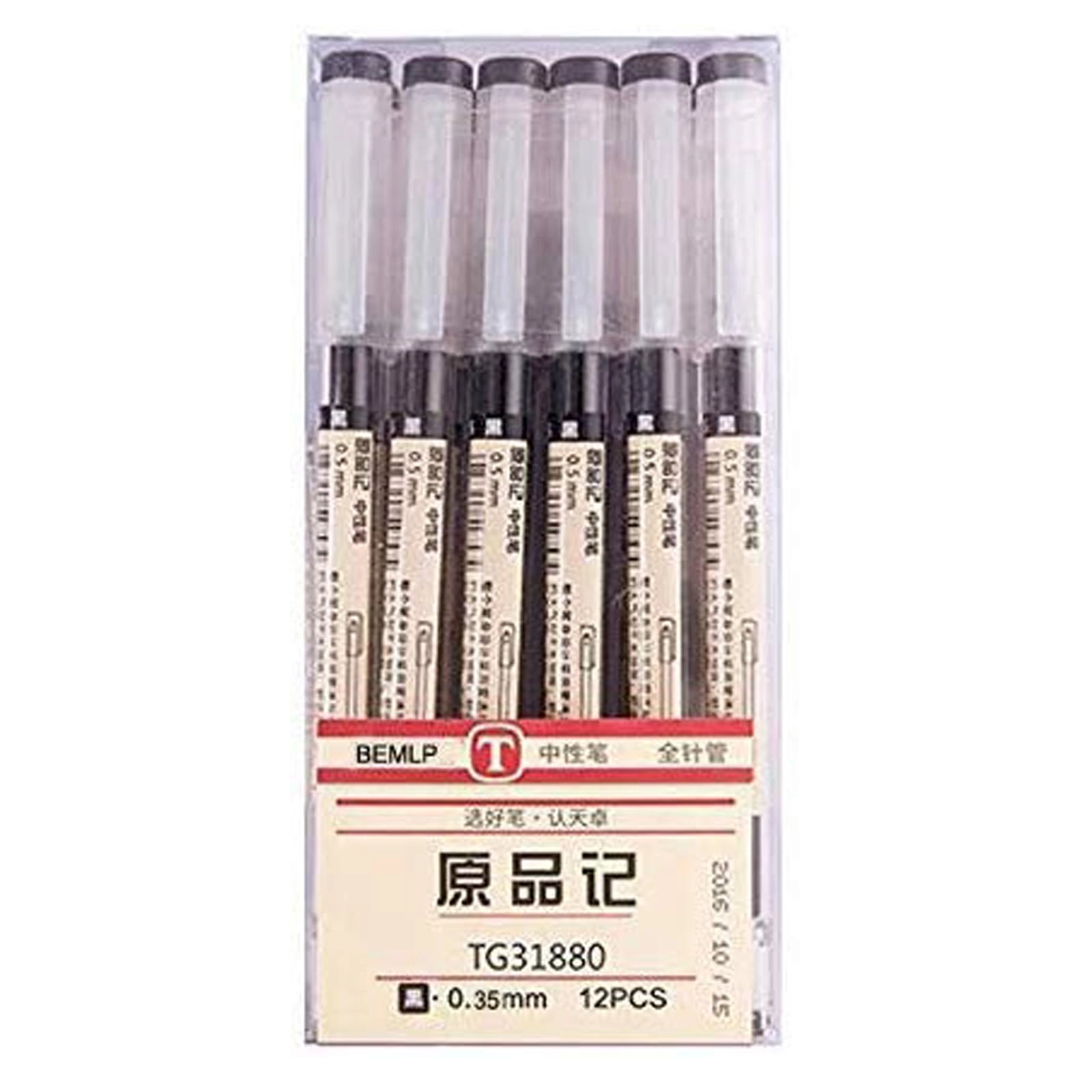 Gel Ink Pen Gel Ink - 12.0 Count 0.35 Millimeters