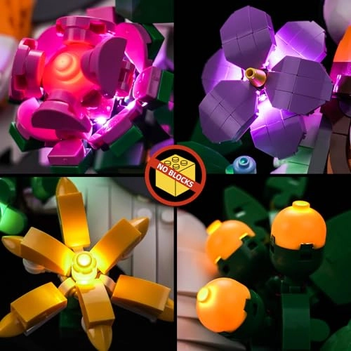 LED Light Set Compatible with The Fauna Collection Tiger 31217 - DIY Battery Powered