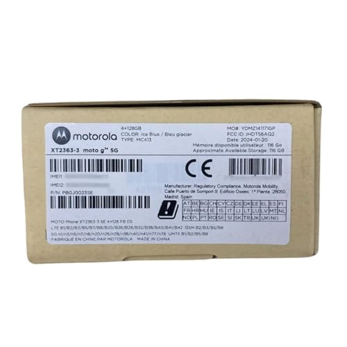 moto g34 - 8GB 256GB