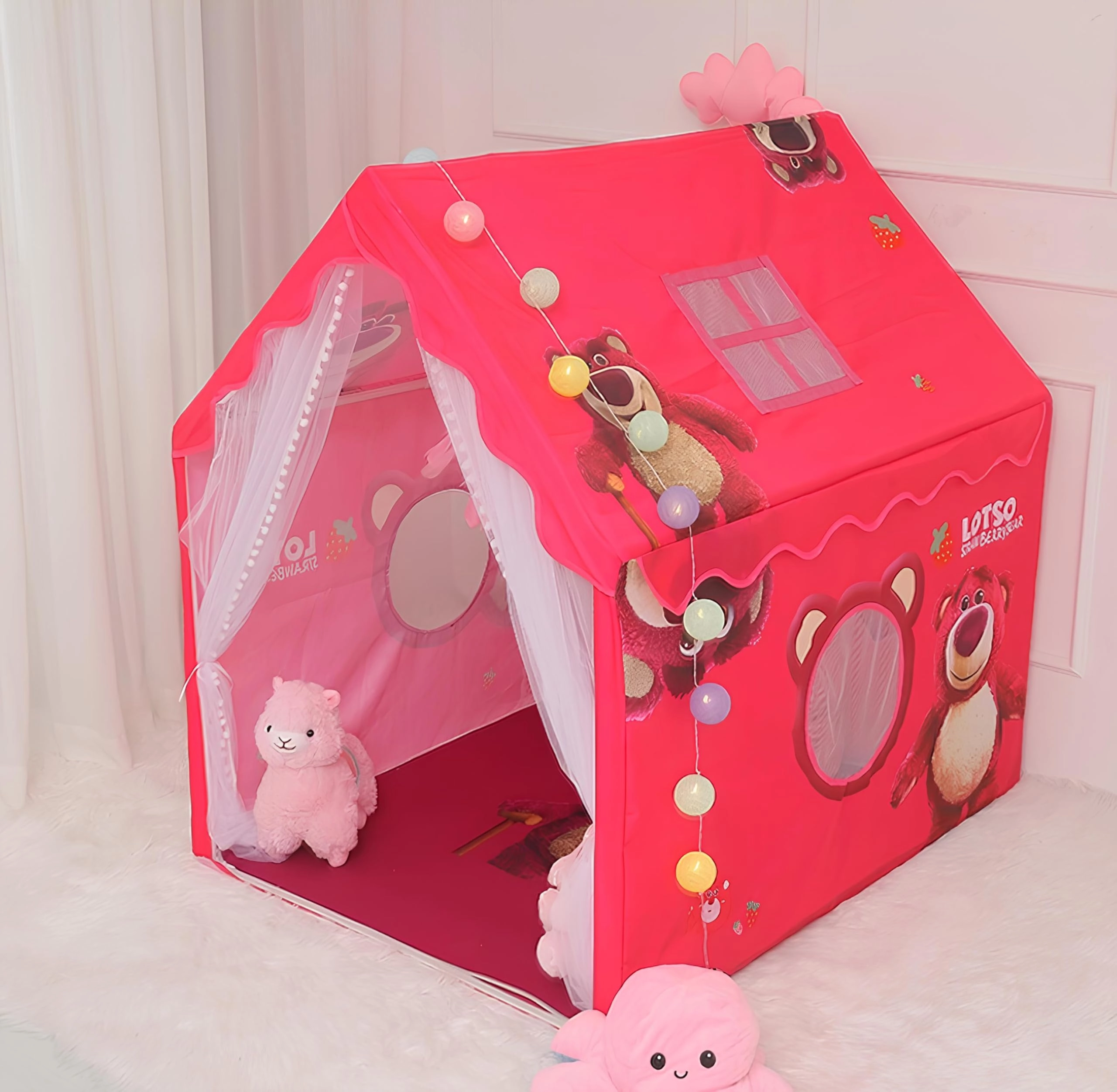Portable Castle Playhouse - Medium PURPLE