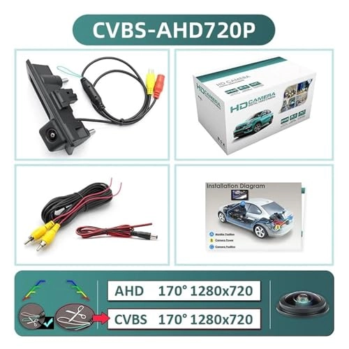 GAF-LS8008 - Top Starlight Night Vision Wire AHD 1080P or 720P