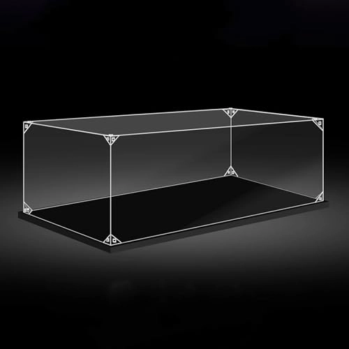 Acrylic Display Case for Lego 10247 - 63x58x41cm Transparent Dustproof