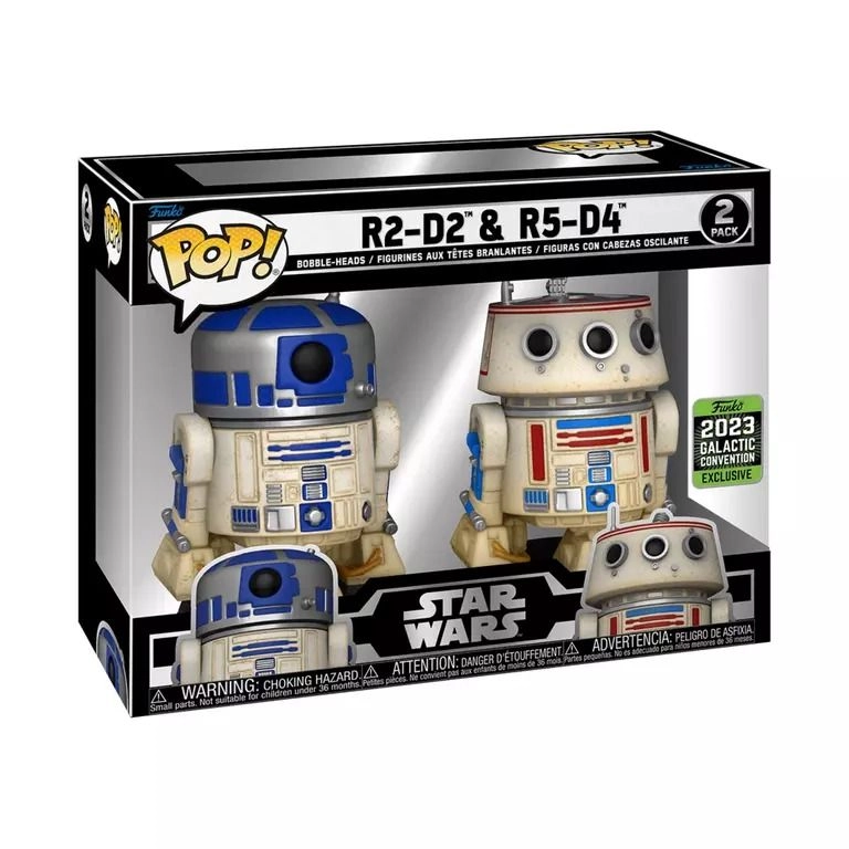 R2-D2 + R5-D4 - Star Wars