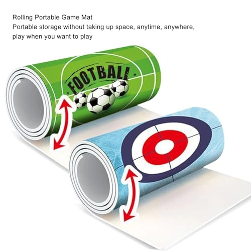 Tabletop Curling Strategy Game - Soccer