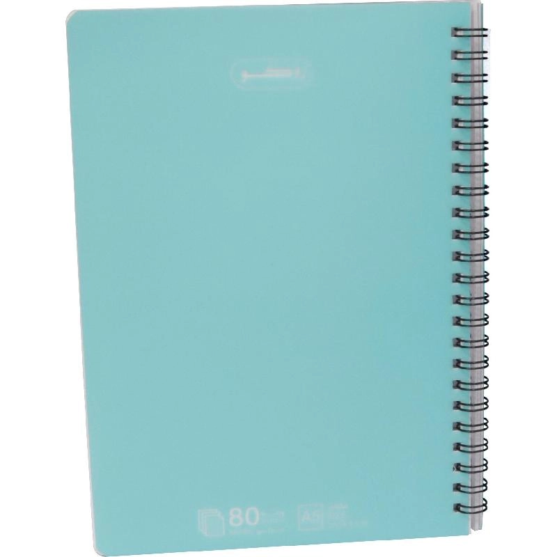 Notebook 19 X 26 cm Spiral - Grid 100 Sheets