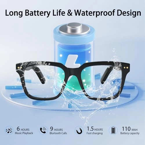 Ai Translation Smart Glasses - 164 Languages Color-Change Lens Bluetooth