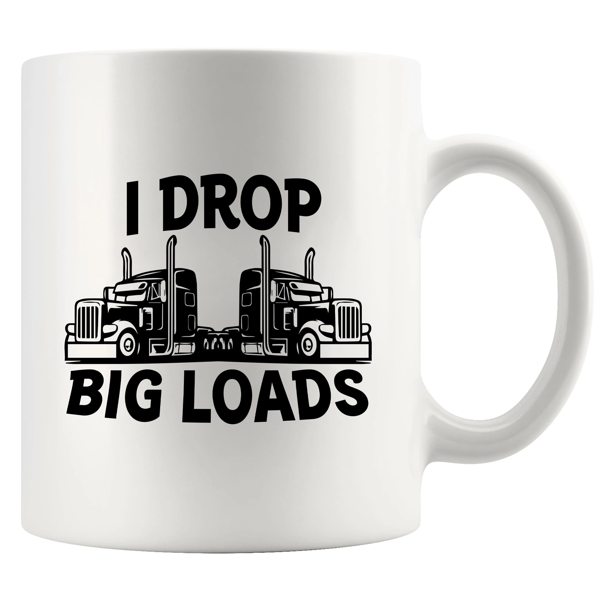 panvola I Drop Big Loads Ceramic Mug - 325 ml