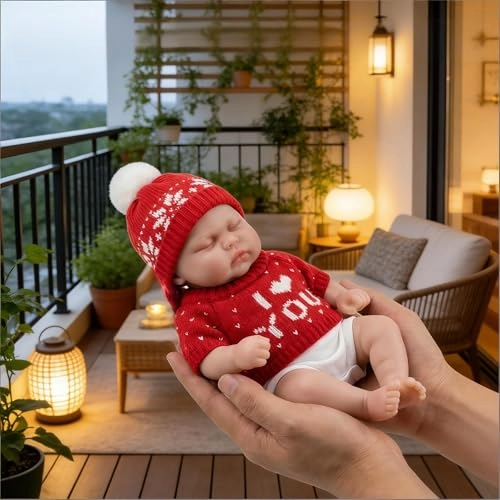 Reborn Baby Doll - 12 inch Vinyl Girl Ages 3+