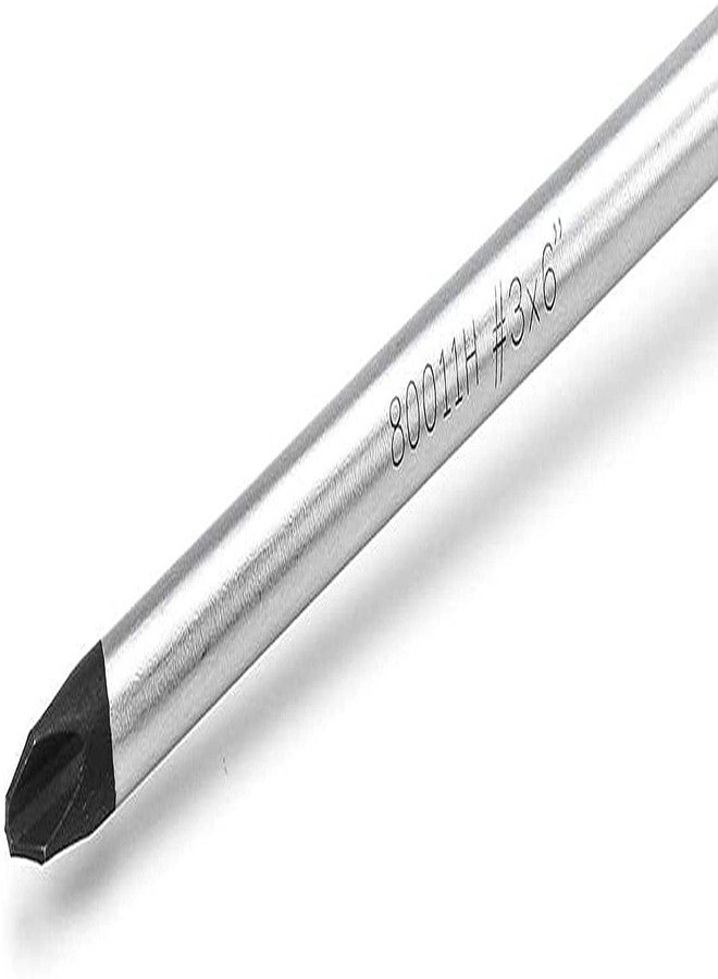 80011H Dual Material Phillips Screwdriver #3 x 6"
