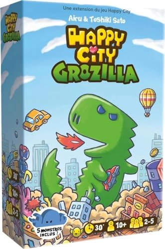 Happy City + Grozilla Expansion + Bottle Opener