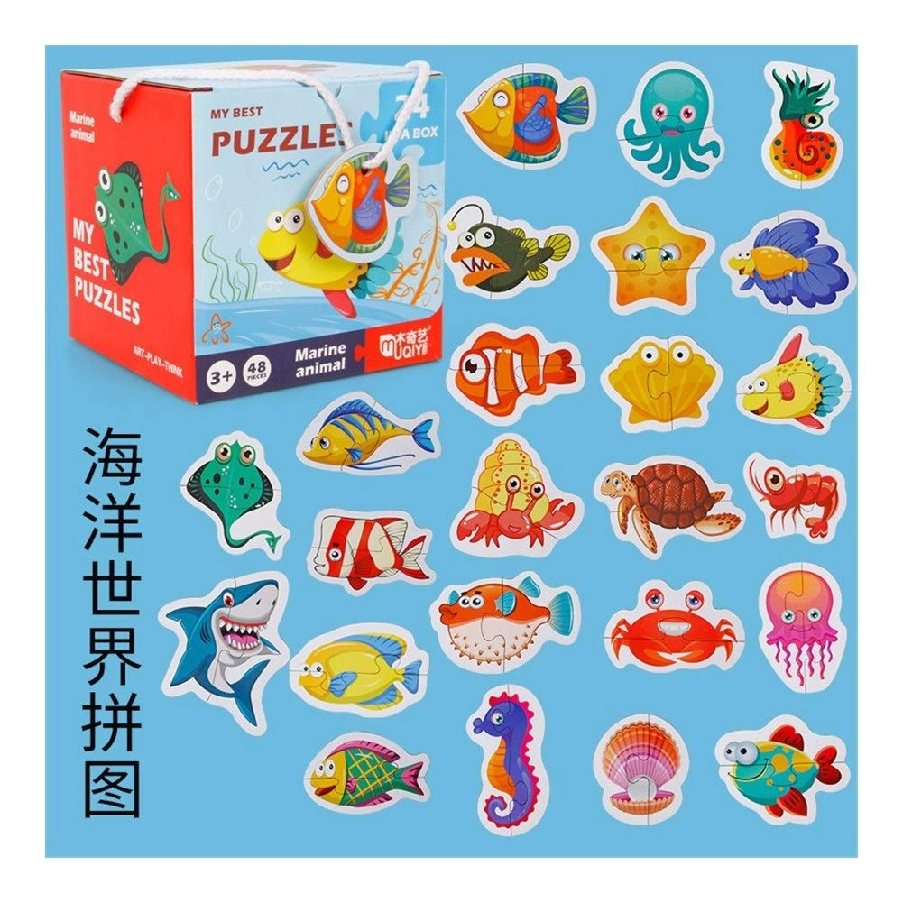 Cognitive Puzzle Jigsaw - 4-6 Years Old 48 pieces