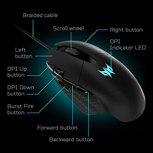 Predator Cestus 315 Gaming Mouse - USB