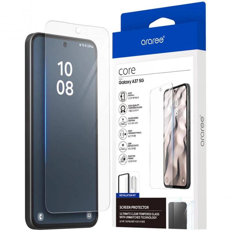 Clear Tempered Glass Screen Protector for Samsung Galaxy S23 FE 5G (2-Pack)