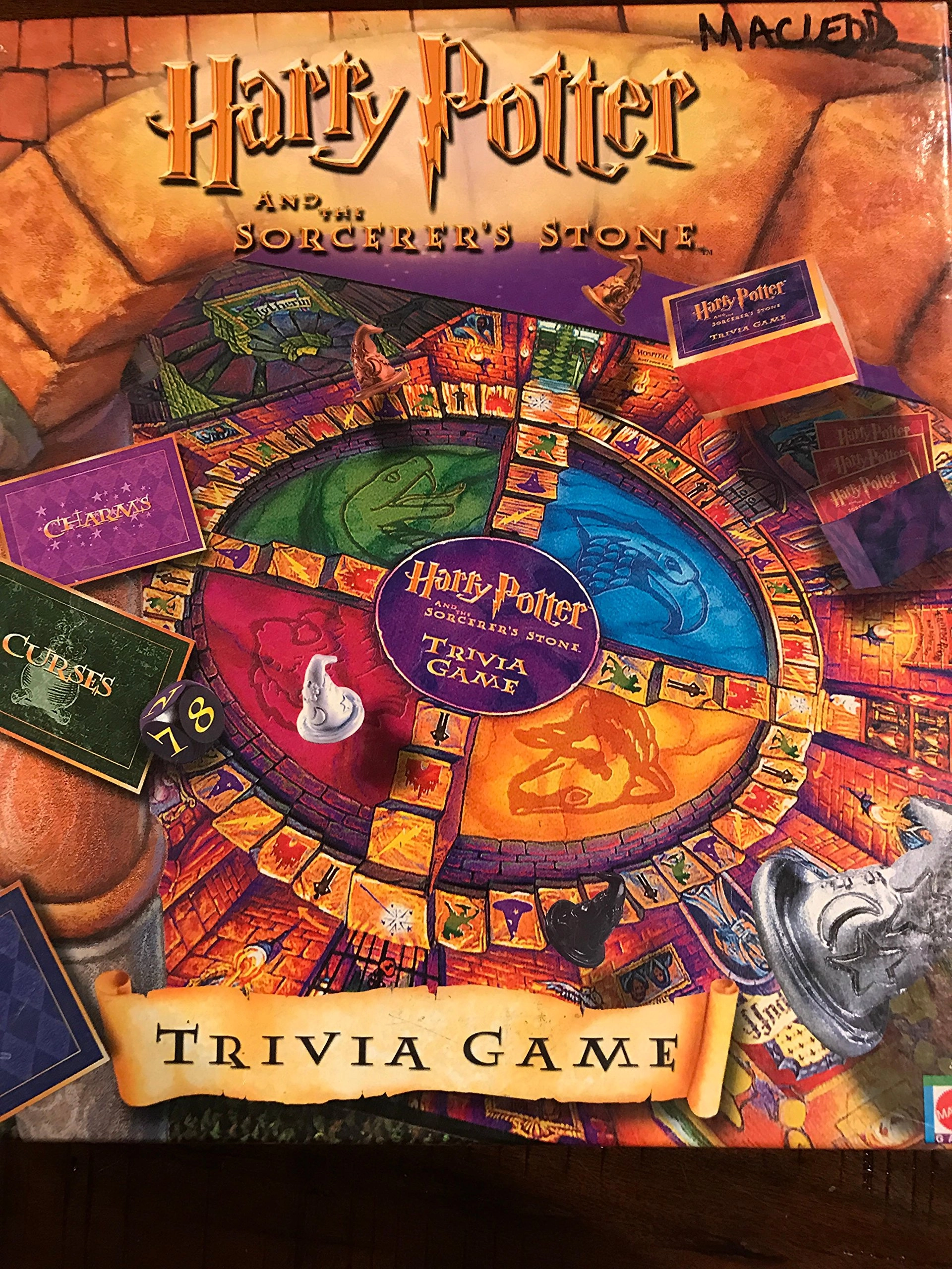 Mattel Games Harry Potter Sorcerers Stone Trivia